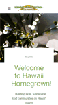 Mobile Screenshot of hawaiihomegrown.net